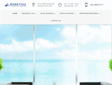 Tablet Screenshot of moneytax.com